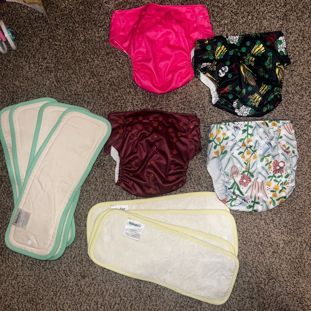 Kinder cloth diapers brand new